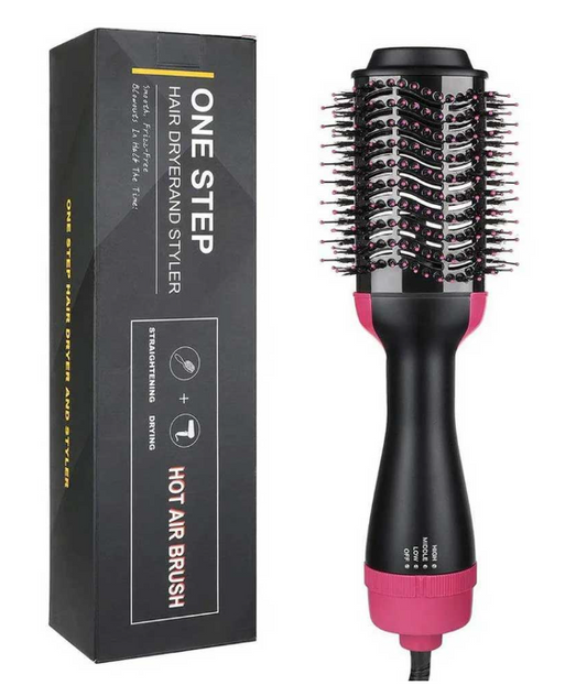 One Step Hot Air Brush Dryer & Straightner